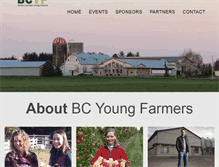 Tablet Screenshot of bcyf.ca