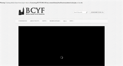 Desktop Screenshot of bcyf.org.uk
