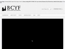 Tablet Screenshot of bcyf.org.uk